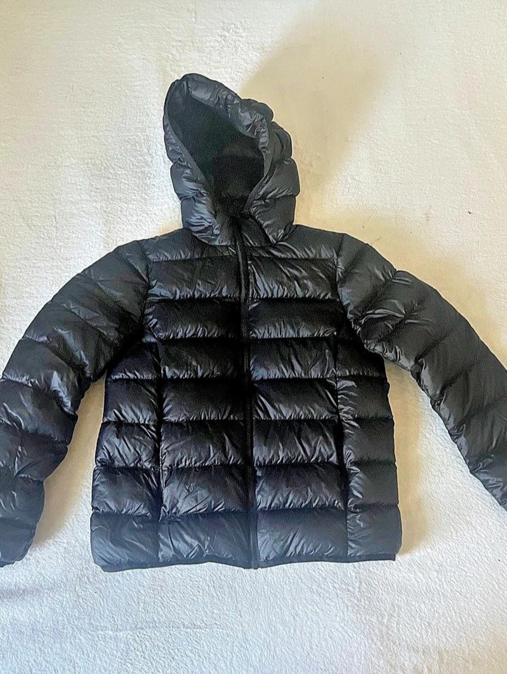 ARITZIA The Little Puff Black Puffer Jacket Size XS Like New